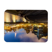 Die Skyline von Halifax in Kanada マグネット (横)