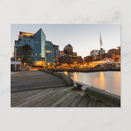 Die Skyline von Halifax in Kanada Postkarte ポストカード (正面)