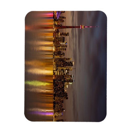 Die Skyline von Toronto マグネット (縦)