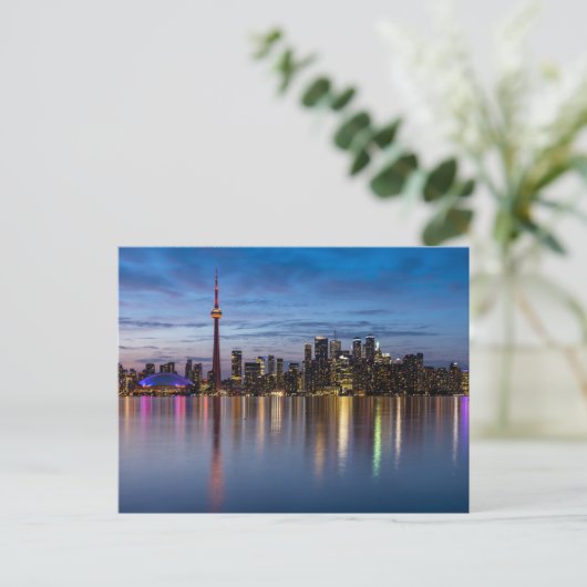 Die Skyline von Toronto Postkarte ポストカード (スタンド正面)