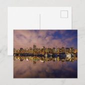 Die Skyline von Vancouver in Kanada Postkarte ポストカード (正面/裏面)