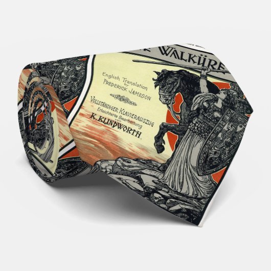 Die Walkure （ボーカルートタイトルページ， 1899） ネクタイ (ロール)