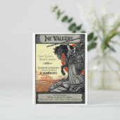 Die Walkure (ボーカルートタイトルページ, 1899) ポストカード (スタンド正面)