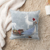 Die Weihnachtsgans クッション (ブランケット)