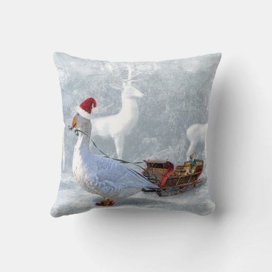 Die Weihnachtsgans クッション (裏面)