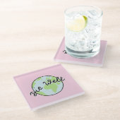 Die Welt ガラスコースター (アングル)