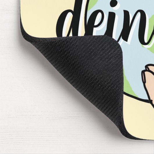 Die Welt in deiner Hand マウスパッド (コーナー)