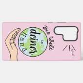 Die Welt in deiner Hand Samsung Galaxyケース (裏面横)