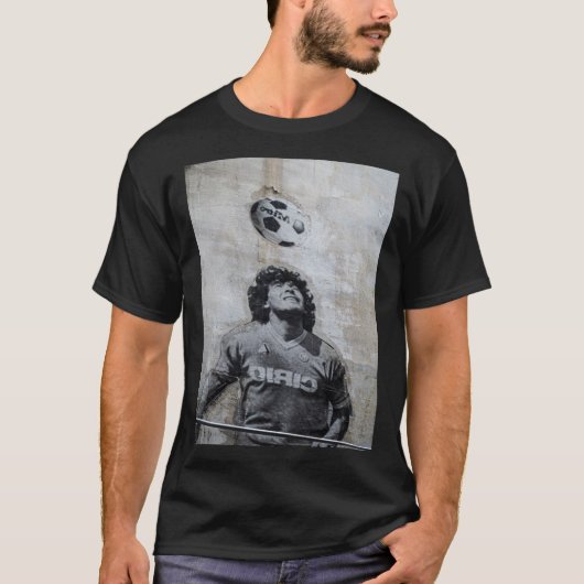 Diego Armando Maradona best football player in wor Tシャツ (正面)