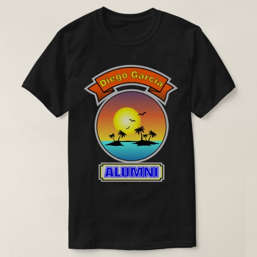 Diego Garcia Alumni (汎用) Tシャツ (デザイン正面)