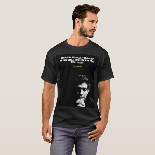 Diego Maradona quotes T-Shirt Tシャツ (正面フル)