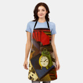 Diego Rivera The Alarm Clock Surrealism Art エプロン (着用した状態)