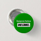 DieLinke  Ökologische Plattform 缶バッジ (正面&裏面)
