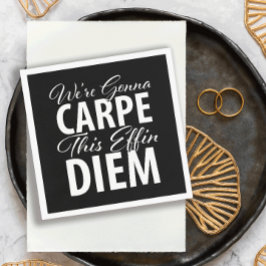 DIEMの誕生日パーティーでCARPEに行く スタンダードカクテルナプキン
