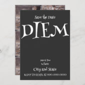 DIEM 招待状 (正面/裏面)