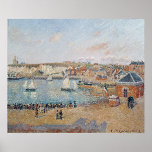 Dieppe 1902年の外港 ポスター