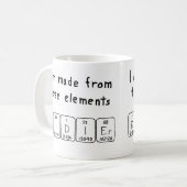 Dier期別テーブル名mag コーヒーマグカップ (正面左)