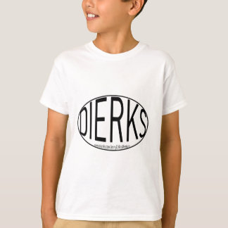 Dierksの楕円形 Tシャツ