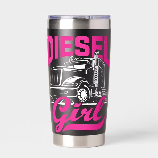  Diesel Girl 保温保冷タンブラー (正面)