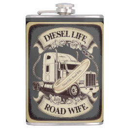 Diesel Life...Road Wife フラスク