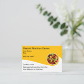 Diet And Nutrition Center Business Cards 名刺 (スタンド正面)