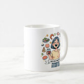 Diet Humor Mug – For the Hungry and Honest Soul" コーヒーマグカップ (正面右)