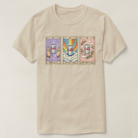 Diet Soda Crewneck - Handmade | Crispy Diet Girly  Tシャツ (デザイン正面)