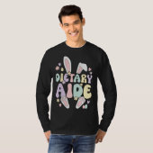 Dietary Aide Easter Bunny Dietary Aide Easter Day Tシャツ (正面フル)
