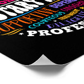 Dietary Aide Life Appreciation Healthcare Workers  ポスター (角)