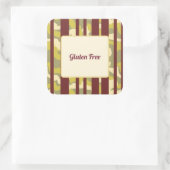 Dietary Requirements Gluten Free Party Food スクエアシール (バッグ)