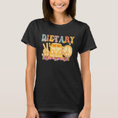 Dietary Week Groovy Appreciation Day For Women Tシャツ (正面)