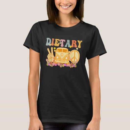 Dietary Week Groovy Appreciation Day For Women Tシャツ (正面)