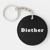 Diether キーホルダー (正面)