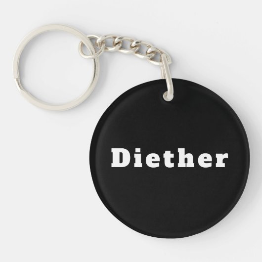 Diether キーホルダー (正面)