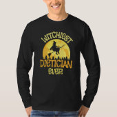 Dietician Witch Halloween Humor Tシャツ (正面)
