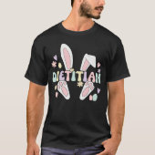 Dietitian Easter Bunny Dietetics Easter Day Tシャツ (正面)