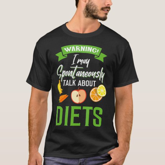 Dietitian Shirt Funny Registered Dietitian Nutriti Tシャツ (正面)