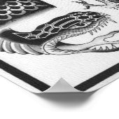 Dietzelヴィンテージタトゥーフラッシュ ポスター (角)