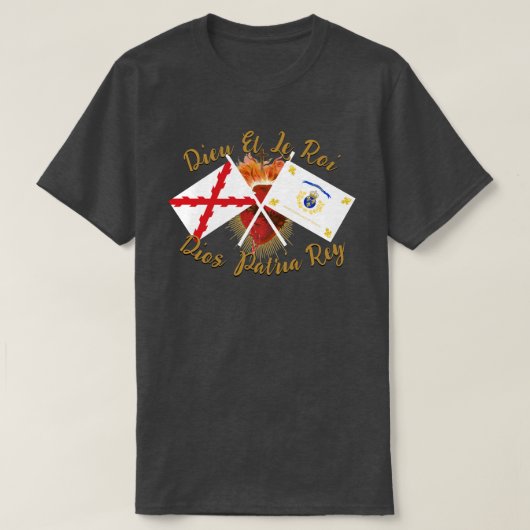 DIEU ET LE ROI Tシャツ (デザイン正面)