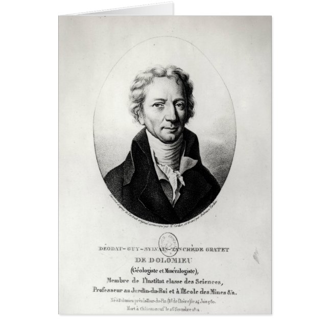 Dieudonne Dolomieu (正面)