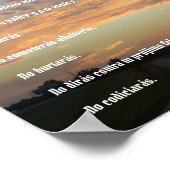 Diez Mandamientos - cielos de viajeポスター ポスター (角)