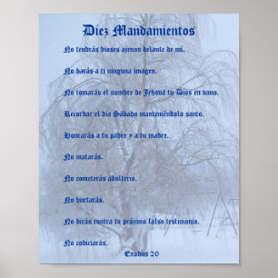 Diez Mandamientos - Invierno Poster ポスター