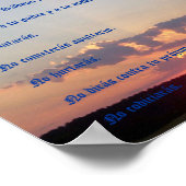 Diez Mandamientos - Puesta de solポスター ポスター (角)