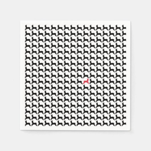 Diferente スタンダードカクテルナプキン (正面)