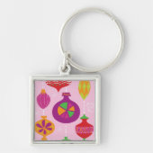 diffeで図解入りの、写真付きのな多数のクリスマスの装飾 キーホルダー (正面)