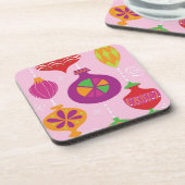 diffeで図解入りの、写真付きのな多数のクリスマスの装飾 コースター (左側)