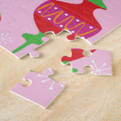 diffeで図解入りの、写真付きのな多数のクリスマスの装飾 ジグソーパズル (側面)