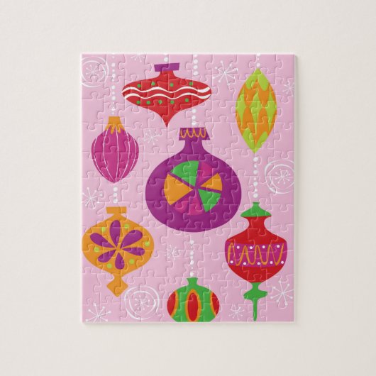 diffeで図解入りの、写真付きのな多数のクリスマスの装飾 ジグソーパズル (縦)