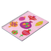 diffeで図解入りの、写真付きのな多数のクリスマスの装飾 ノートブック (左側)