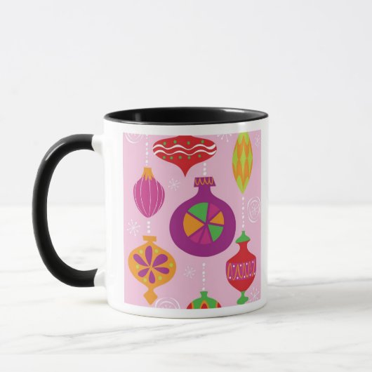 diffeで図解入りの、写真付きのな多数のクリスマスの装飾 マグカップ (左)